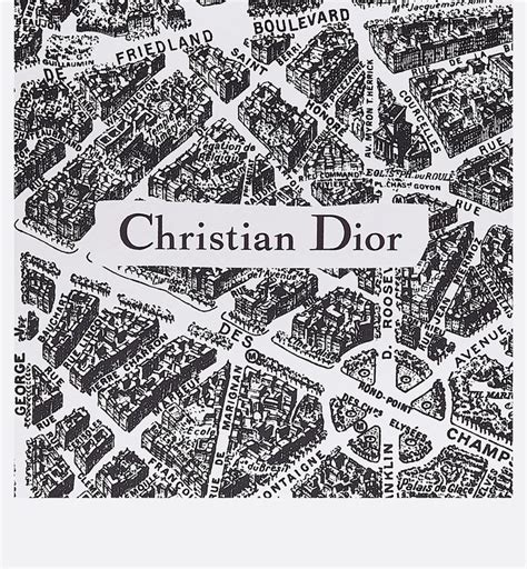 plan de Paris Dior